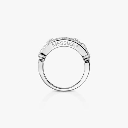 [Renovia Jewelry] Move Gold Diamond Pave_ Ring