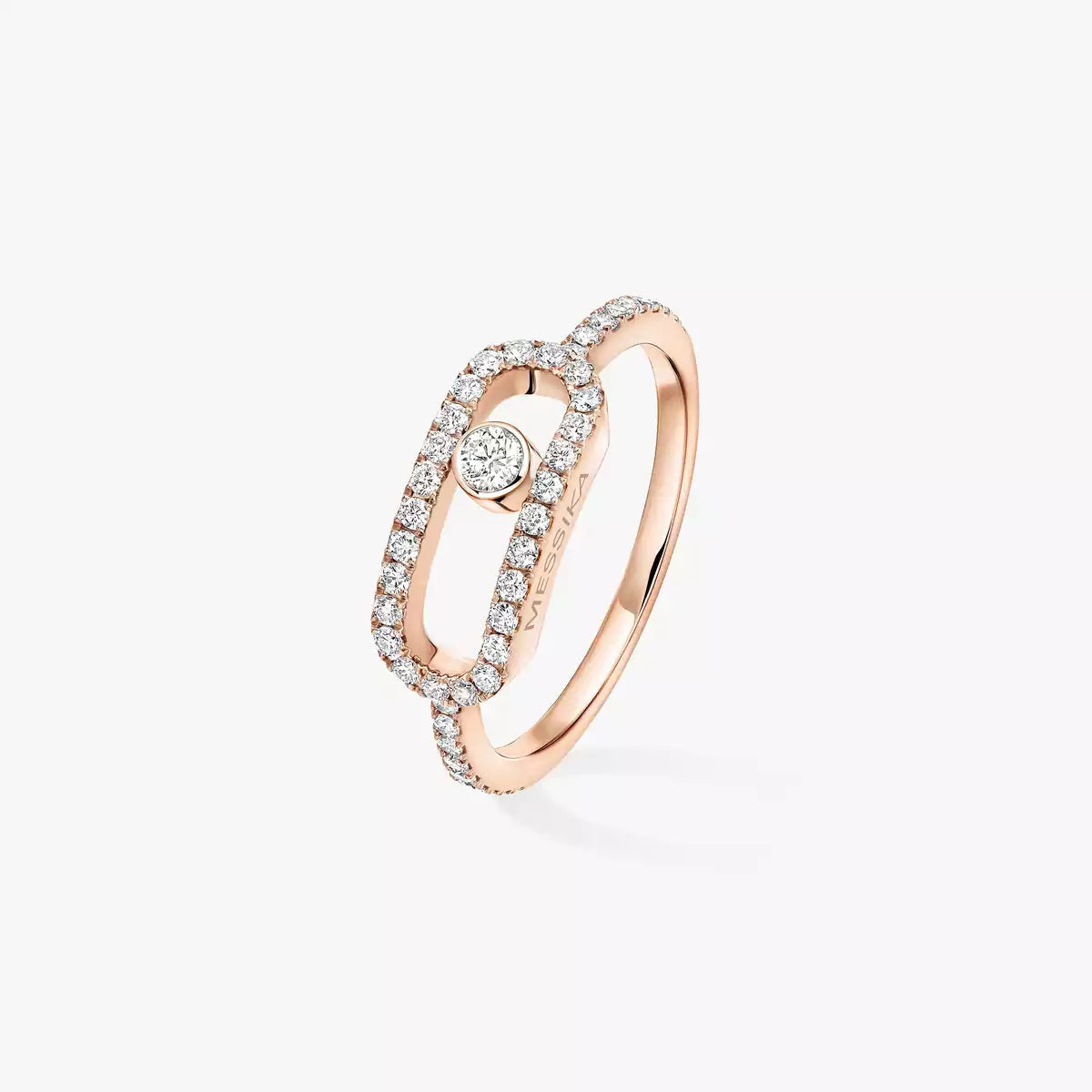 [Renovia Jewelry]Move Uno Diamond Ring in Gold