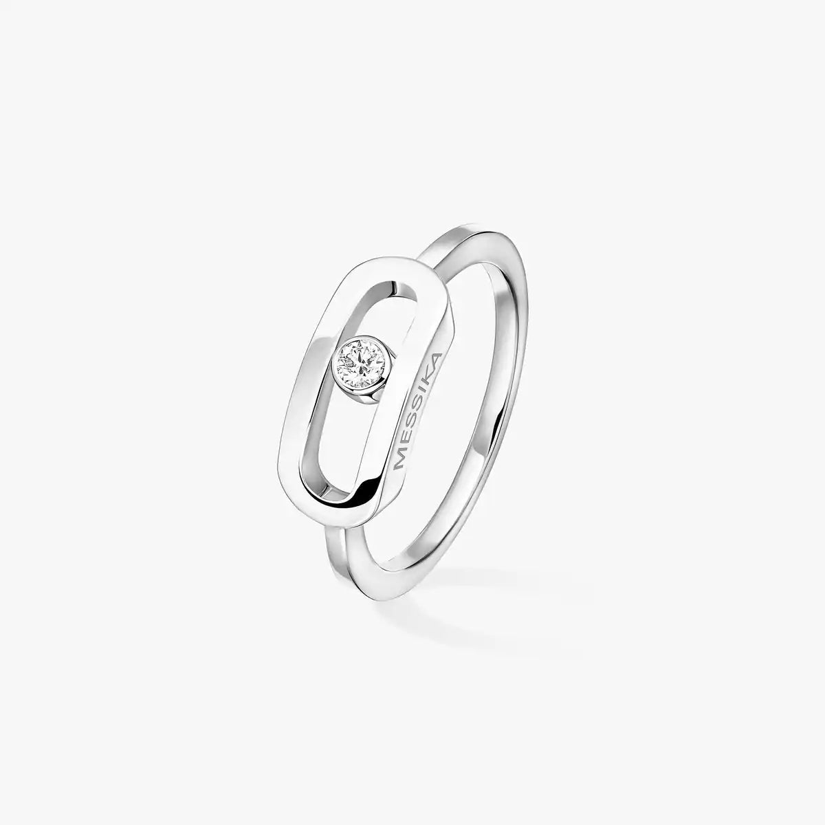 [Renovia Jewelry]Move Uno Diamond Ring in Gold