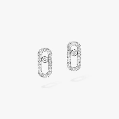[Renovia Jewelry]Move Uno Diamond Earrings