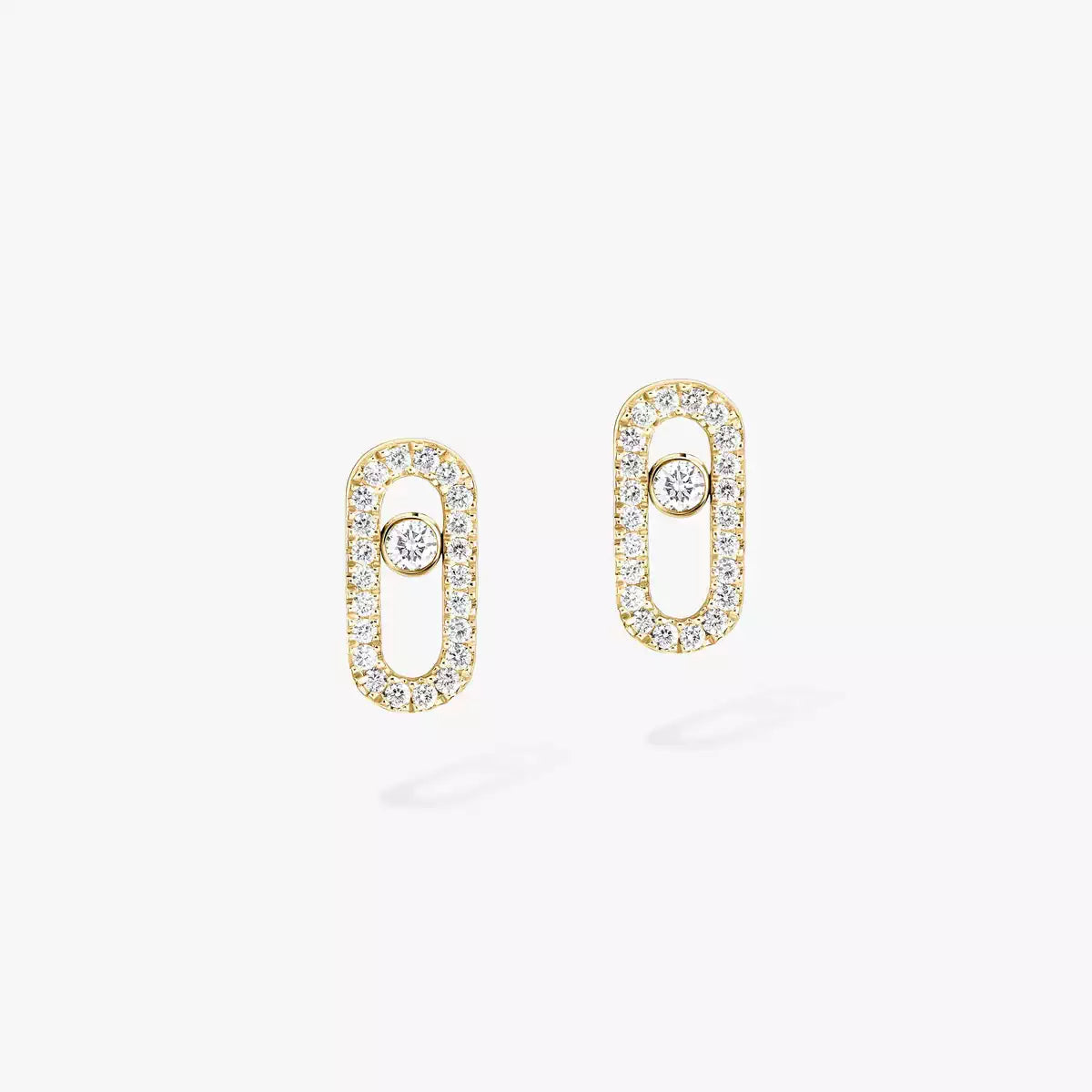 [Renovia Jewelry]Move Uno Diamond Earrings