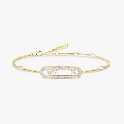 [Renovia Jewelry]Pavé Baby Move Diamond Bracelet