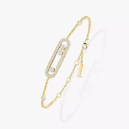 [Renovia Jewelry]Pavé Baby Move Diamond Bracelet