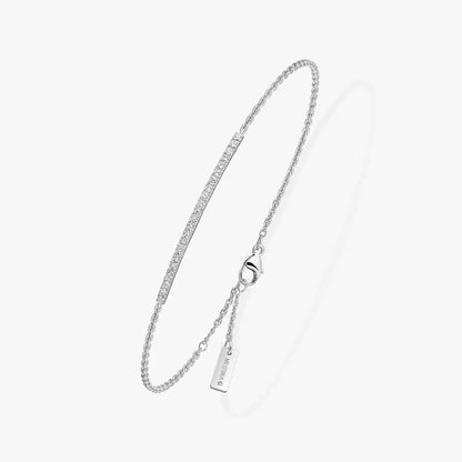 [Renovia Jewelry]Diamond Thin Bangle 0.15ct My Twin Toi & Moi