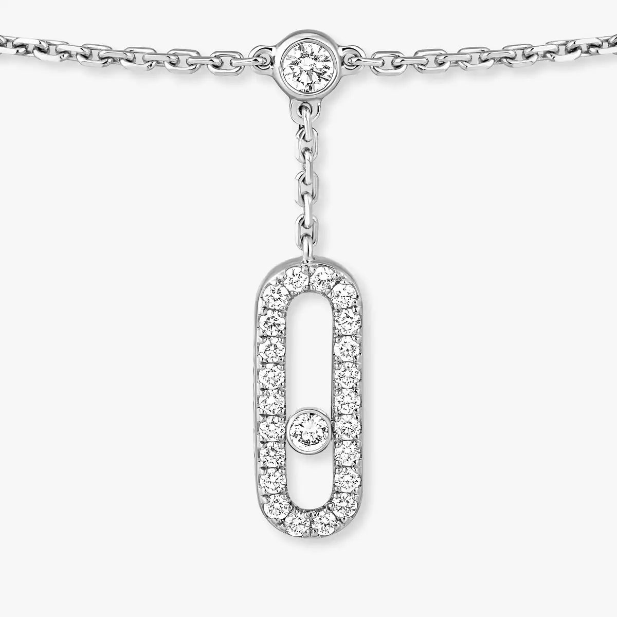 [Renovia Jewelry] Move Uno pavé ankle bracelet