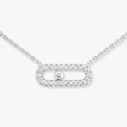 [Renovia Jewelry]Diamond Necklace Move Uno