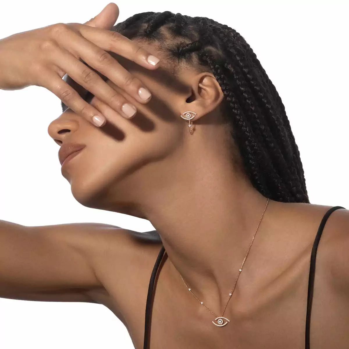 [Renovia Jewelry]Lucky Eye Diamond Earrings