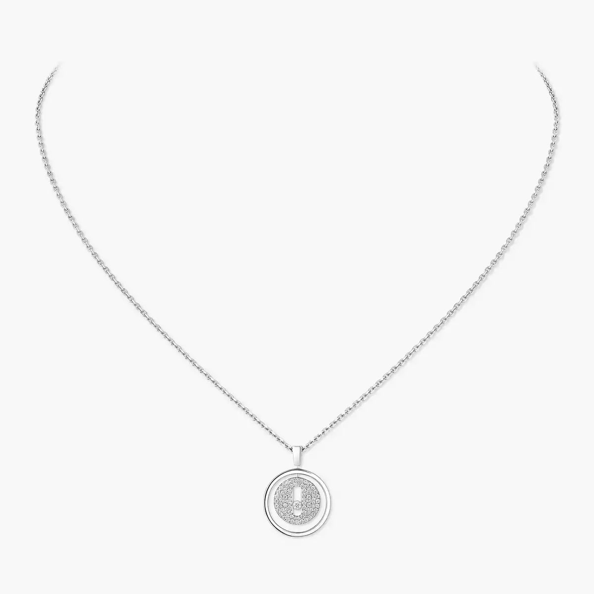 [Renovia Jewelry] Lucky Move Diamond Necklace