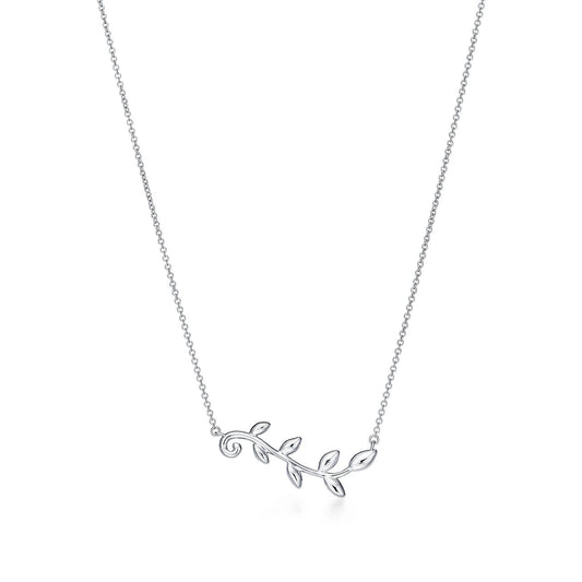 [Renovia Jewelry]PALOMA PICASSO STERLING SILVER OLIVE BRANCH NECKLACE