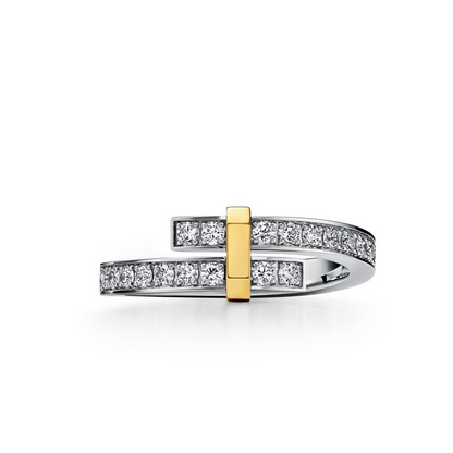[Renovia Jewelry]EDGE GOLD SILVER DIAMOND RING