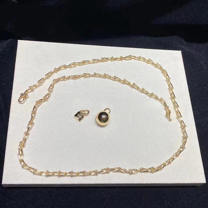 [Renovia Jewelry]HARDWEAR WRAP NECKLACE