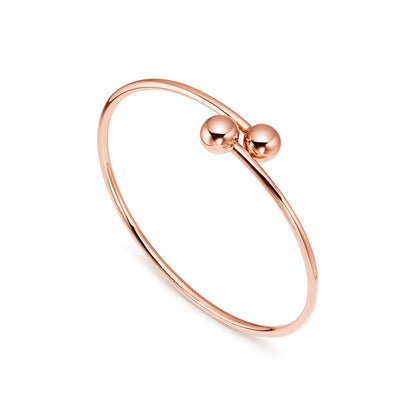 [Renovia Jewelry]CITY HARDWEAR BALL BYPASS BRACELET