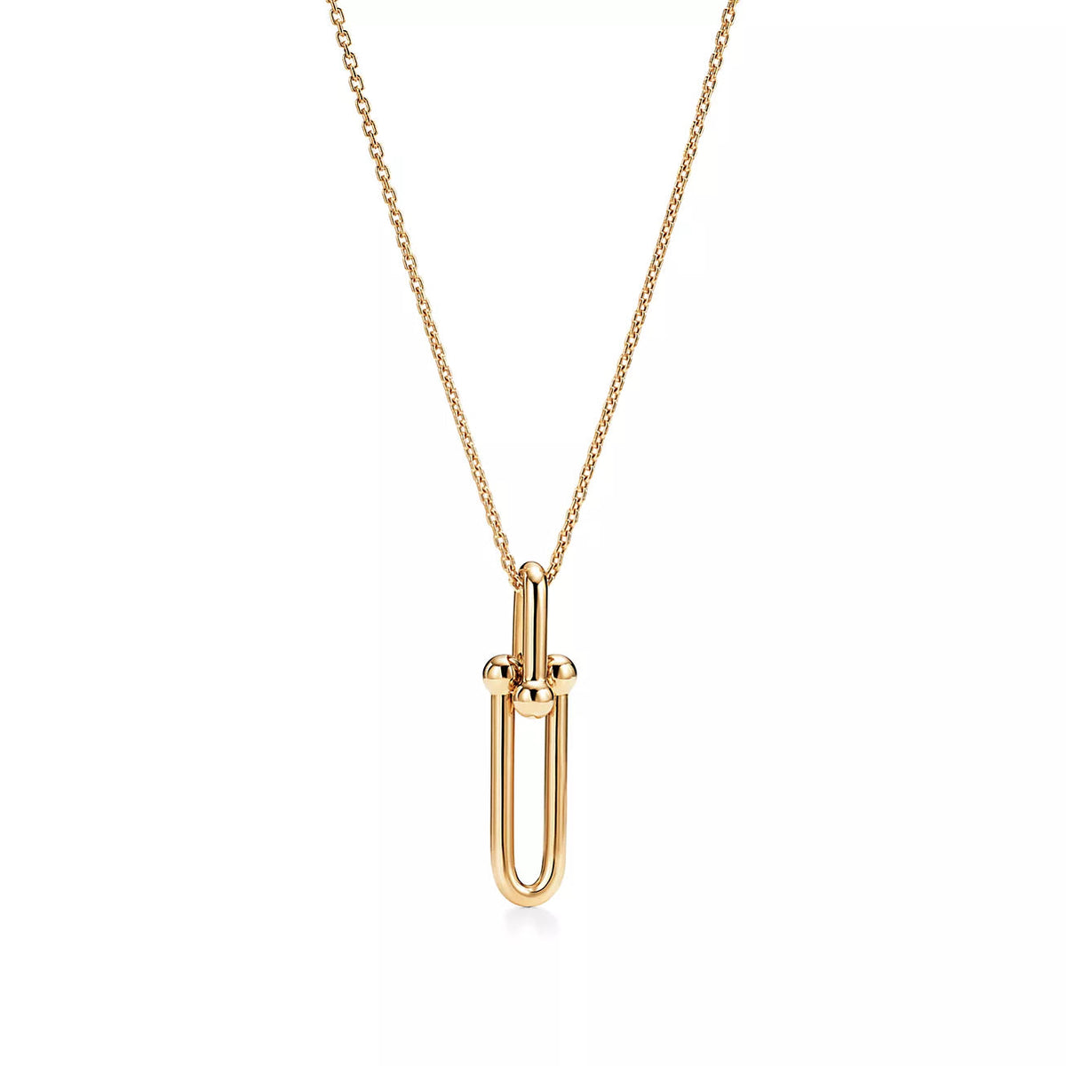 [Renovia Jewelry]HARDWEAR GOLD DROP PEDANT NECKLACE