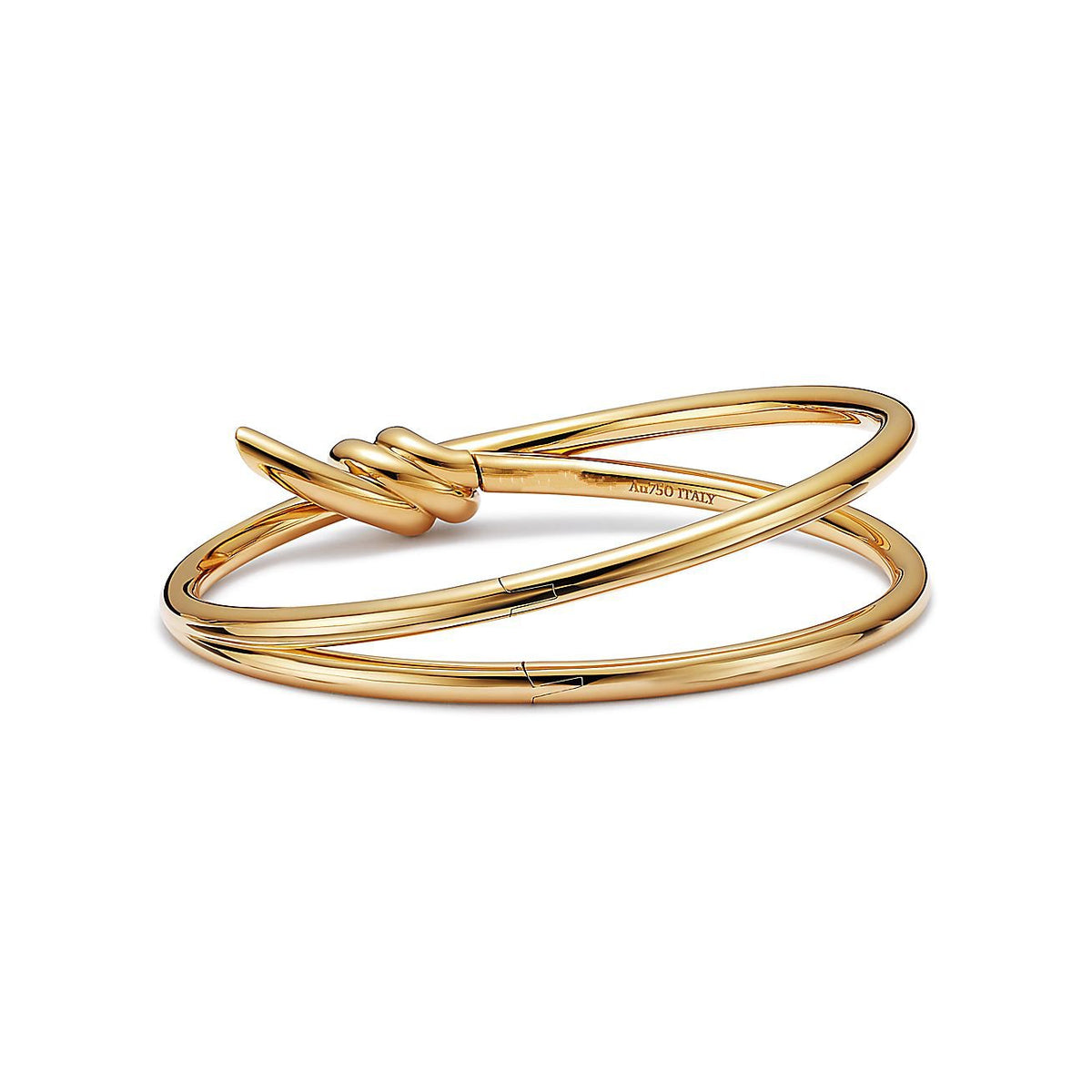 [Renovia Jewelry]KNOT DOUBLE ROW GOLD BRACELET