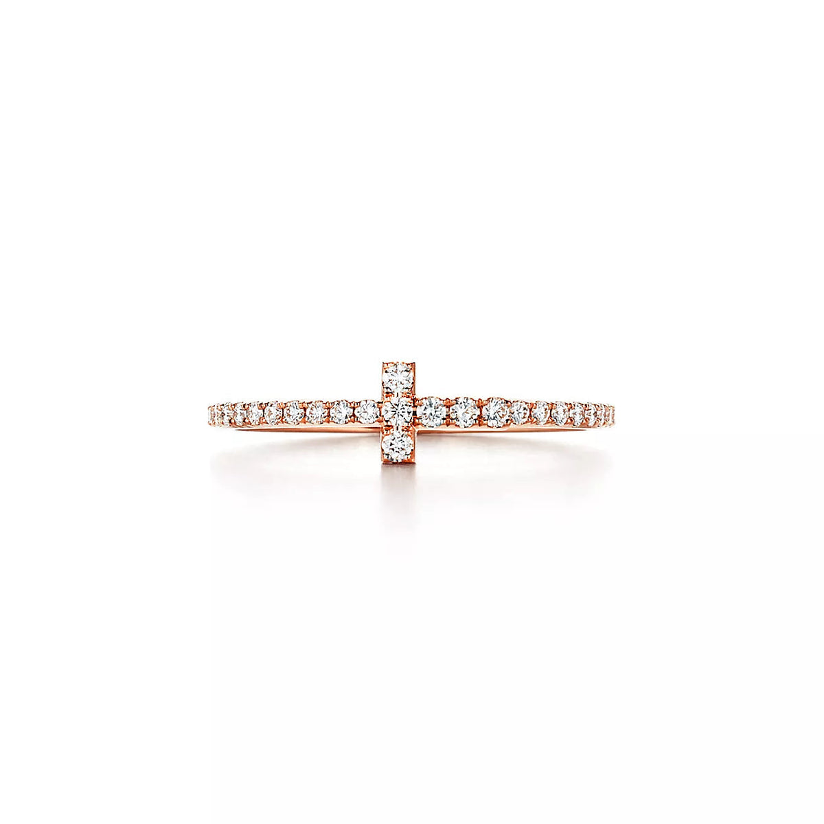 [Renovia Jewelry]T RING DIAMOND PINK GOLD