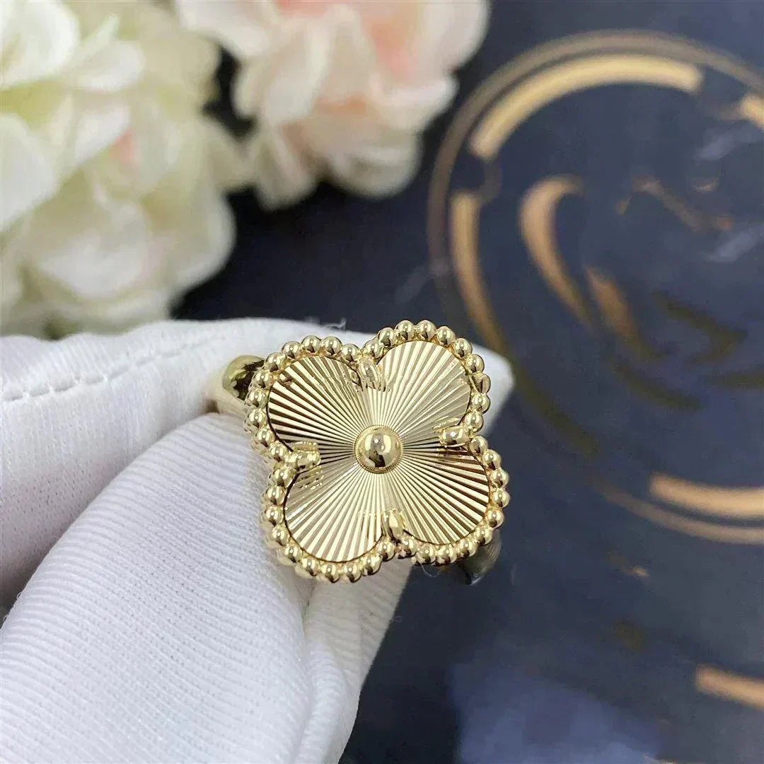 [Renovia Jewelry]CLOVER GOLD RING