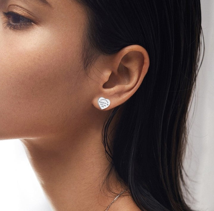 [Renovia Jewelry]RETURN TO TIF LOVE SILVER EARRINGS