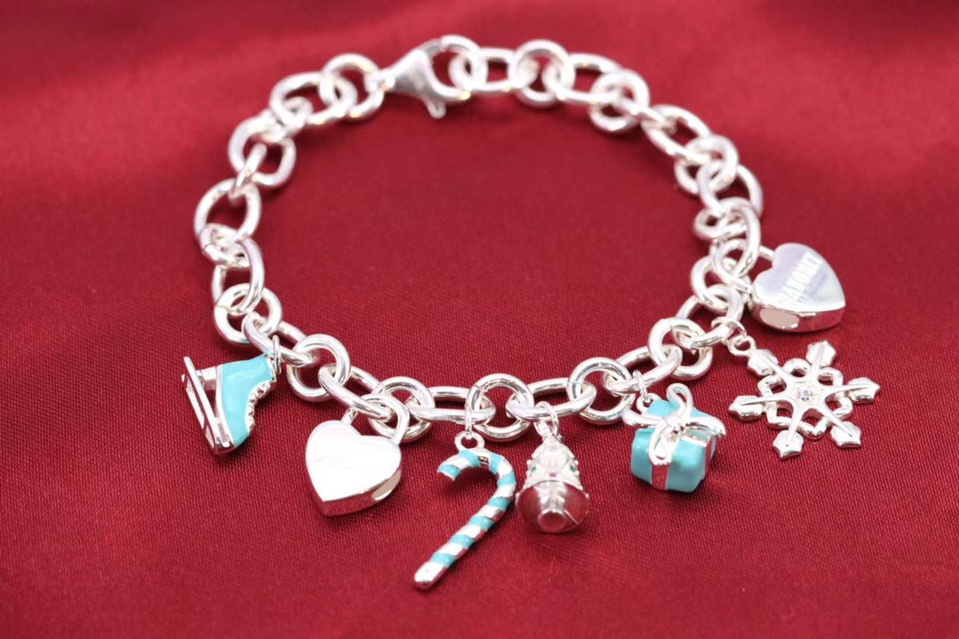 [Renovia Jewelry]CHRISTMAS SILVER BRACELET