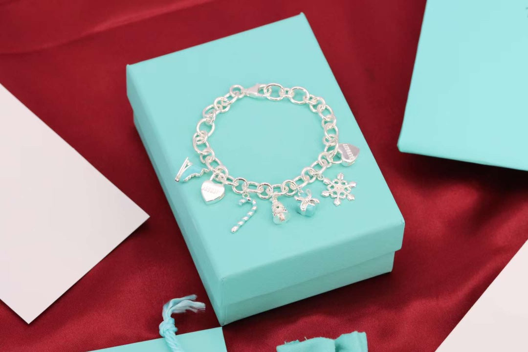 [Renovia Jewelry]CHRISTMAS SILVER BRACELET