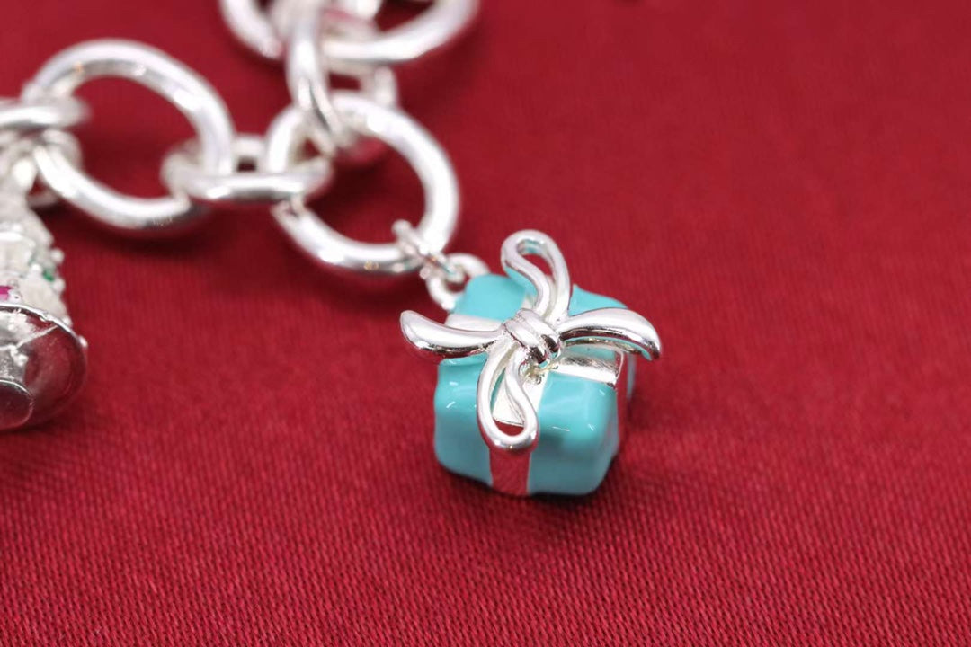 [Renovia Jewelry]CHRISTMAS SILVER BRACELET