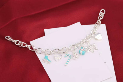 [Renovia Jewelry]CHRISTMAS SILVER BRACELET
