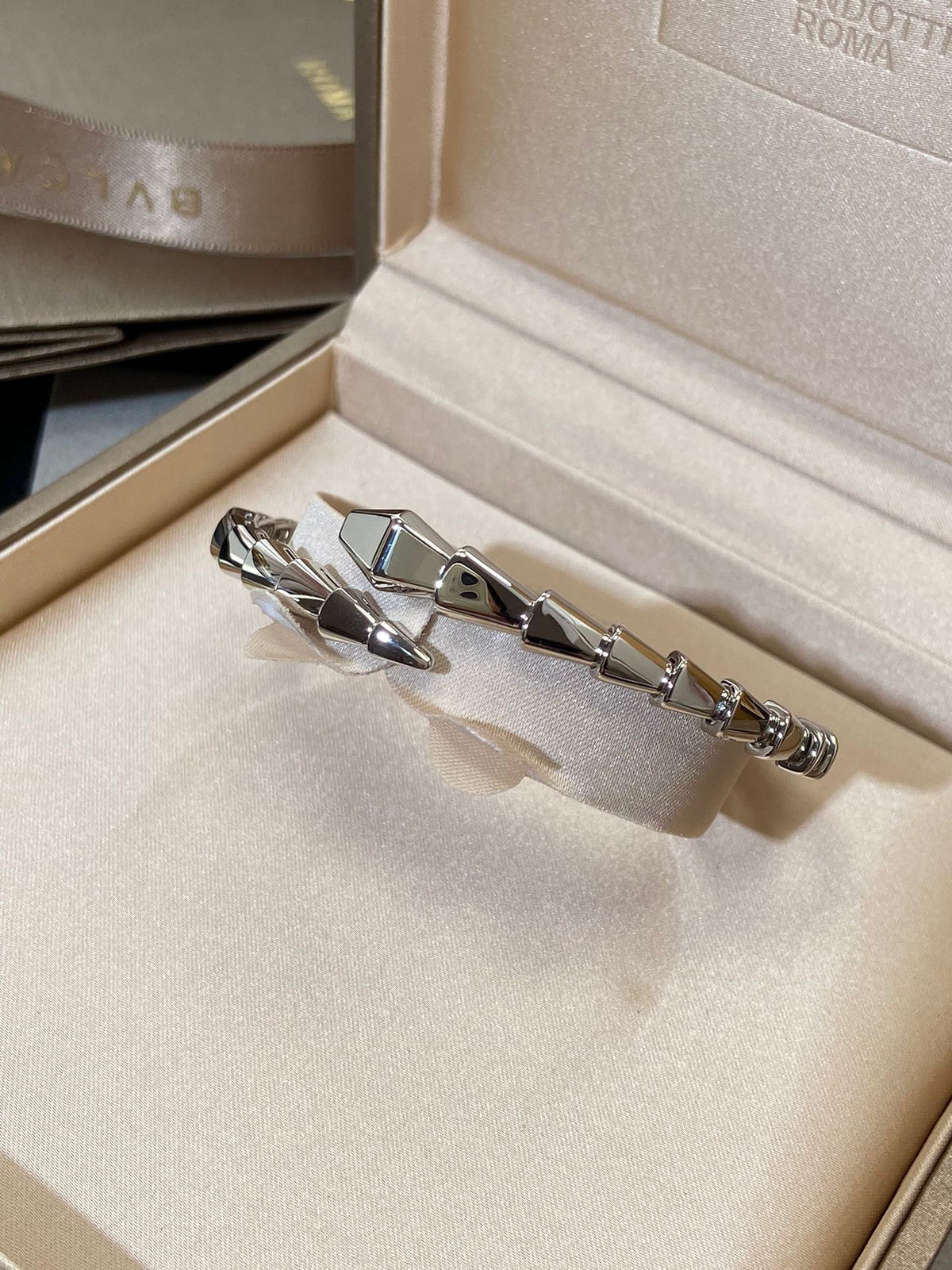 [Renovia Jewelry]SERPENTI VIPER SILVER BRACELET